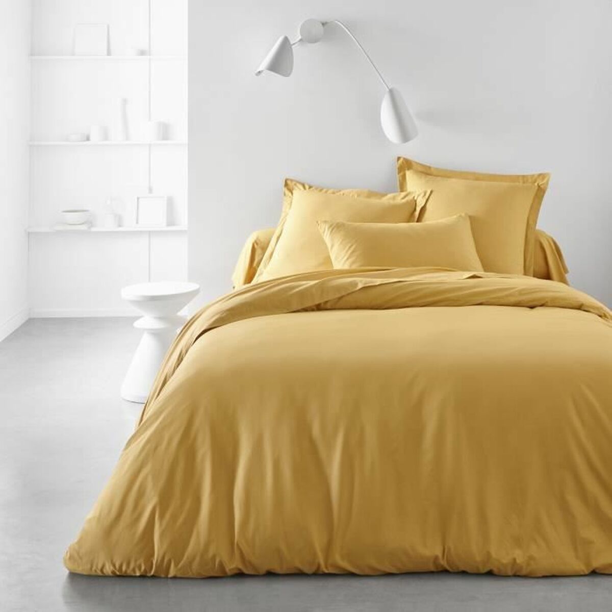 Inpassat underlakan TODAY Essentials Ockra 140 x 190 cm